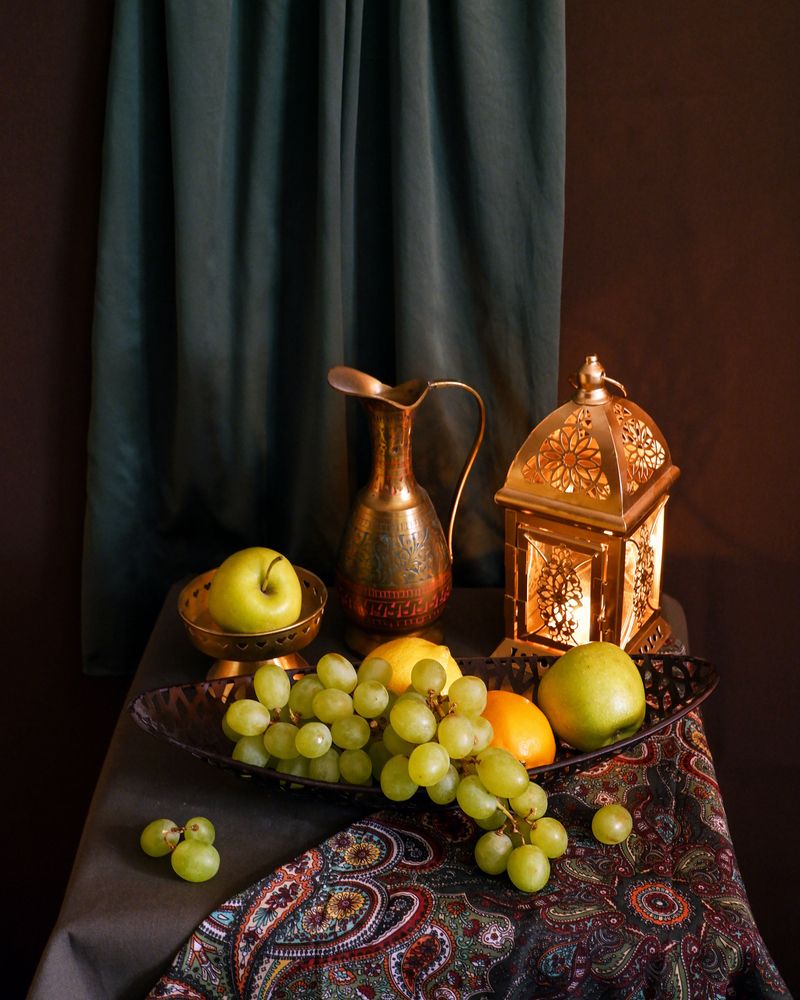 Натюрморт с фруктами.