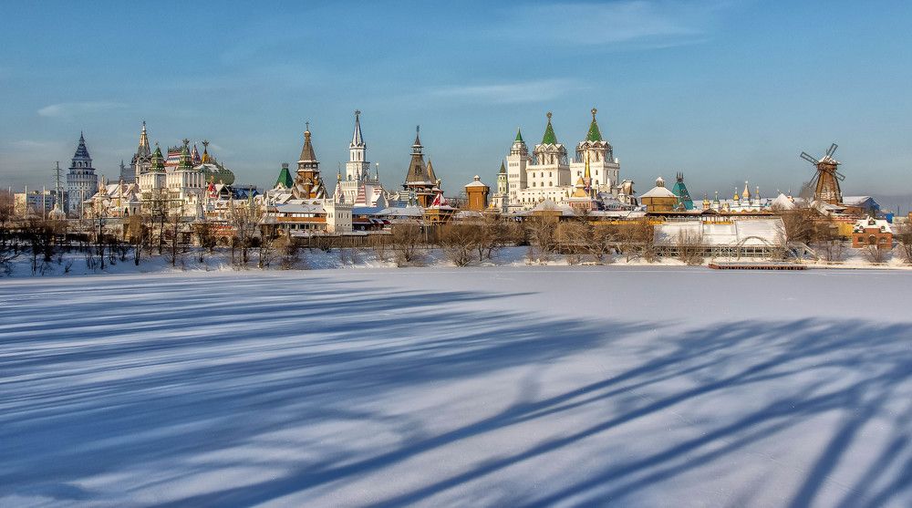 Зимний Измайловский Кремль