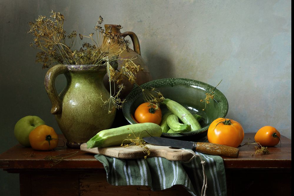 Молодые кабачки