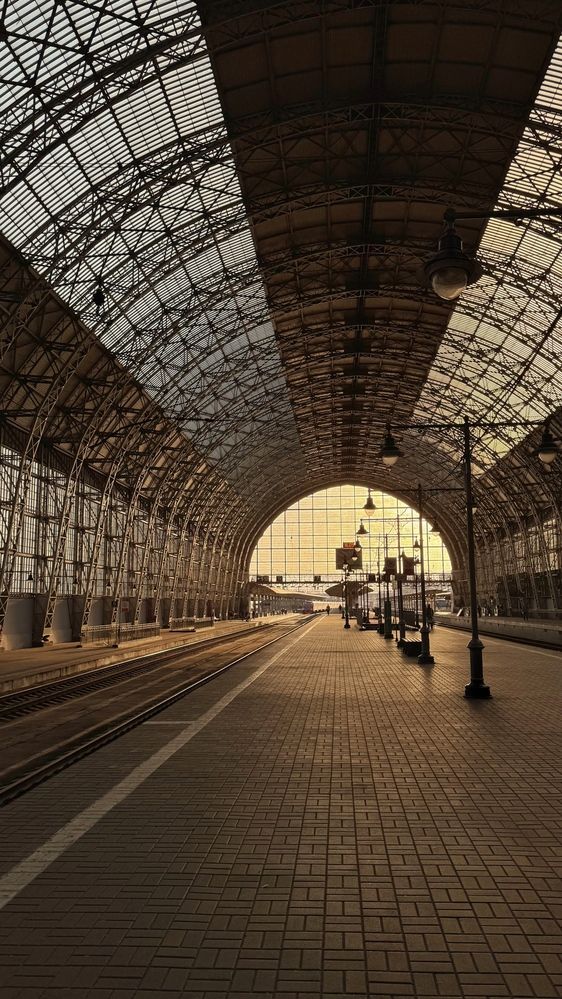 Киевский вокзал. Москва.