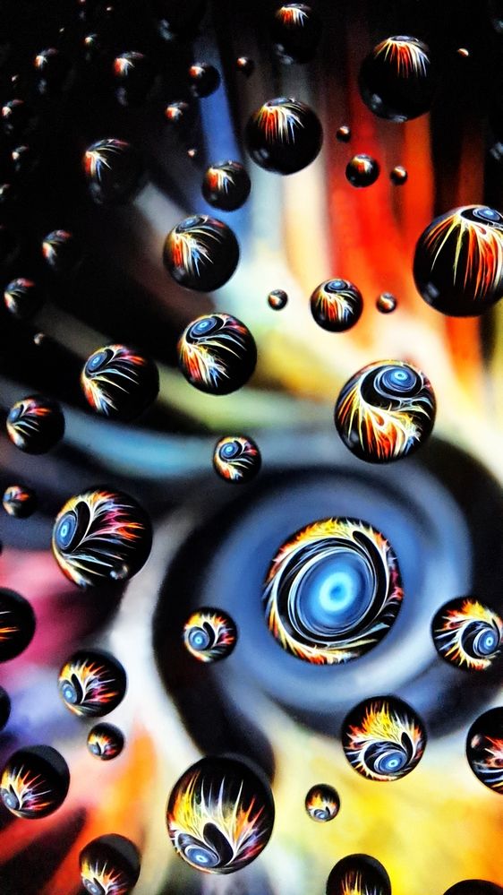 Абстрактные капли