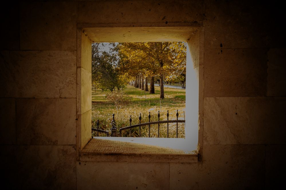 Romantic autumn landscape