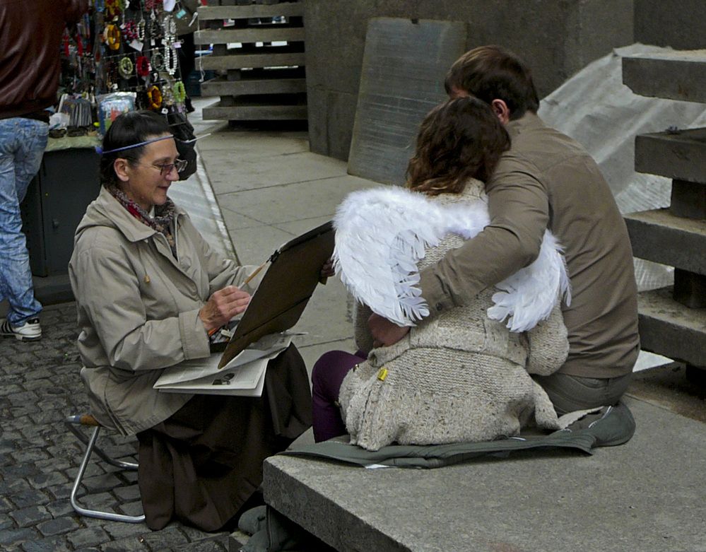 Портрет портретистки.