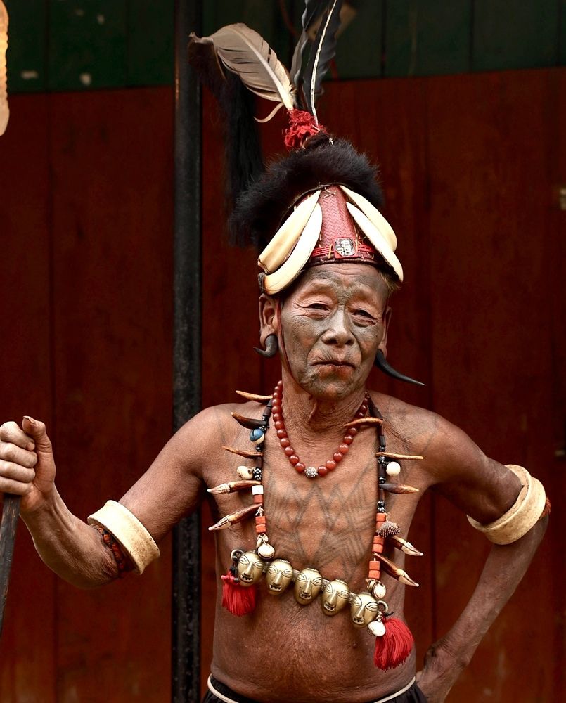 Old man from Nagaland (India)