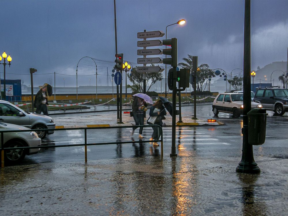 Шторм на Мадейре