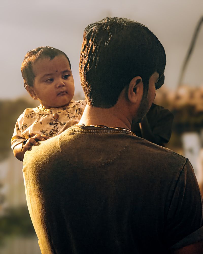 In His father\'s Arms