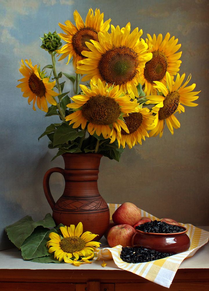 Подсолнухи