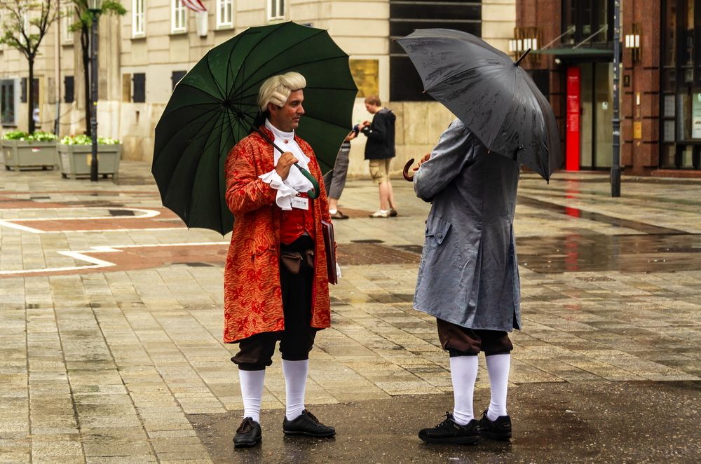 Венские встречи под дождём