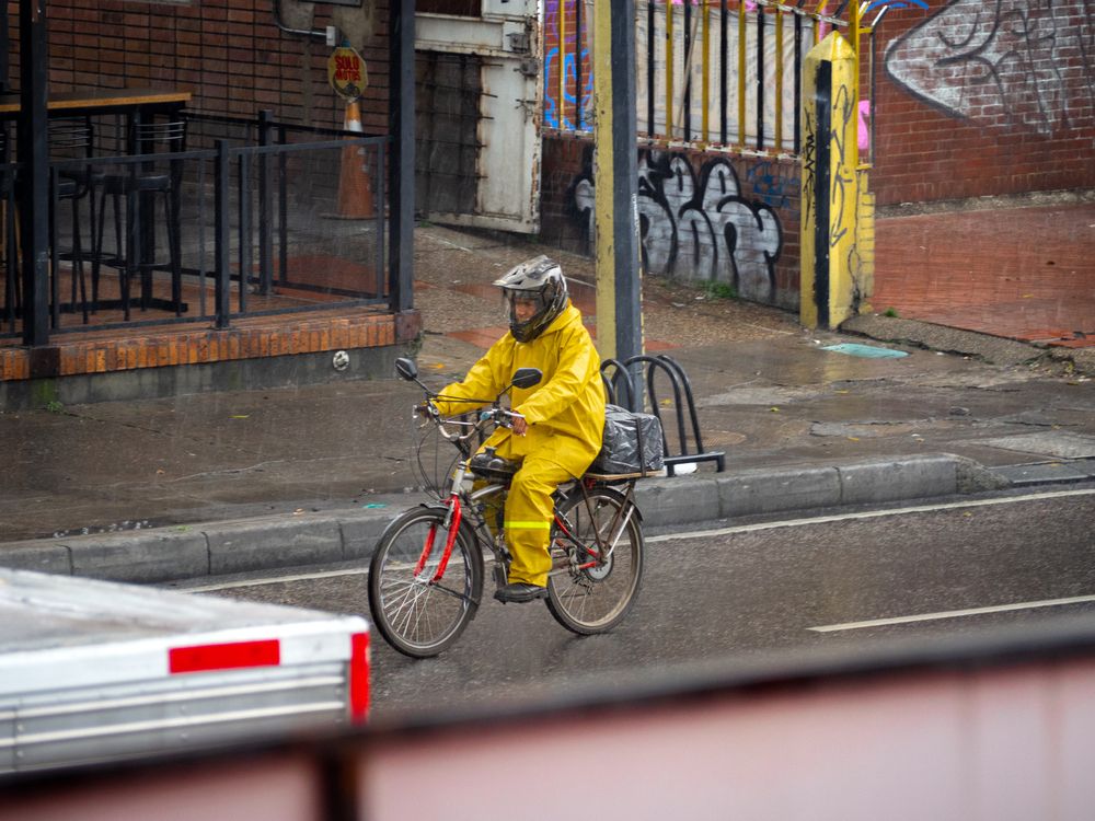 Protegido para la lluvia
