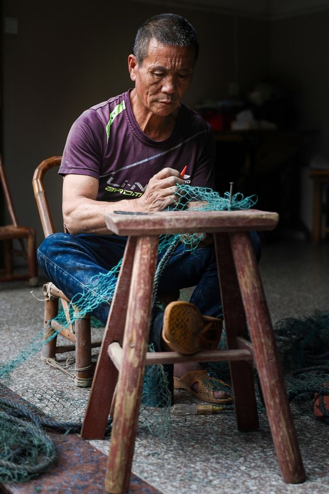 Master of fishing nets