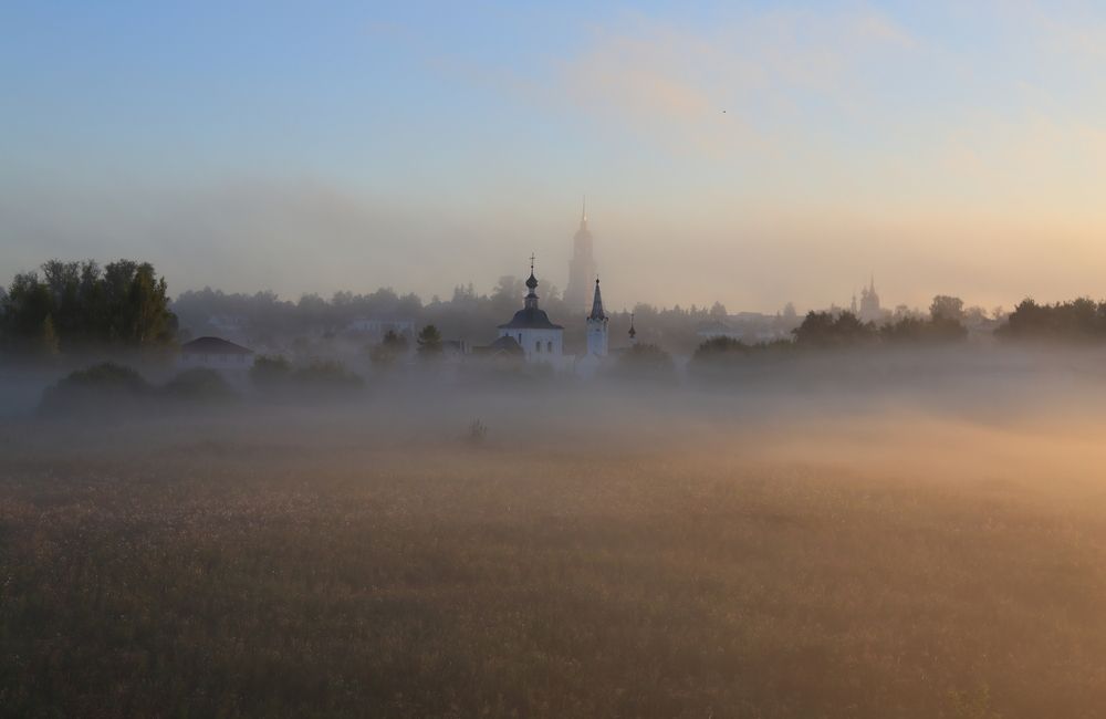 Утро на Ильинском лугу