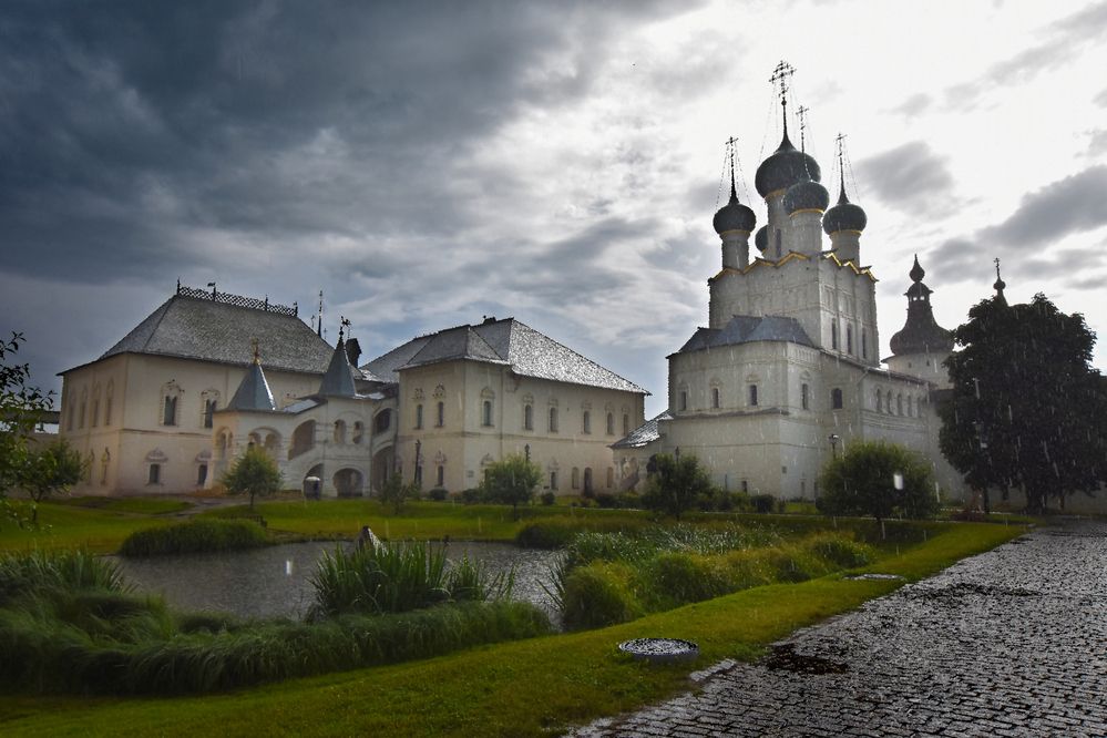 Дождь в Ростове.