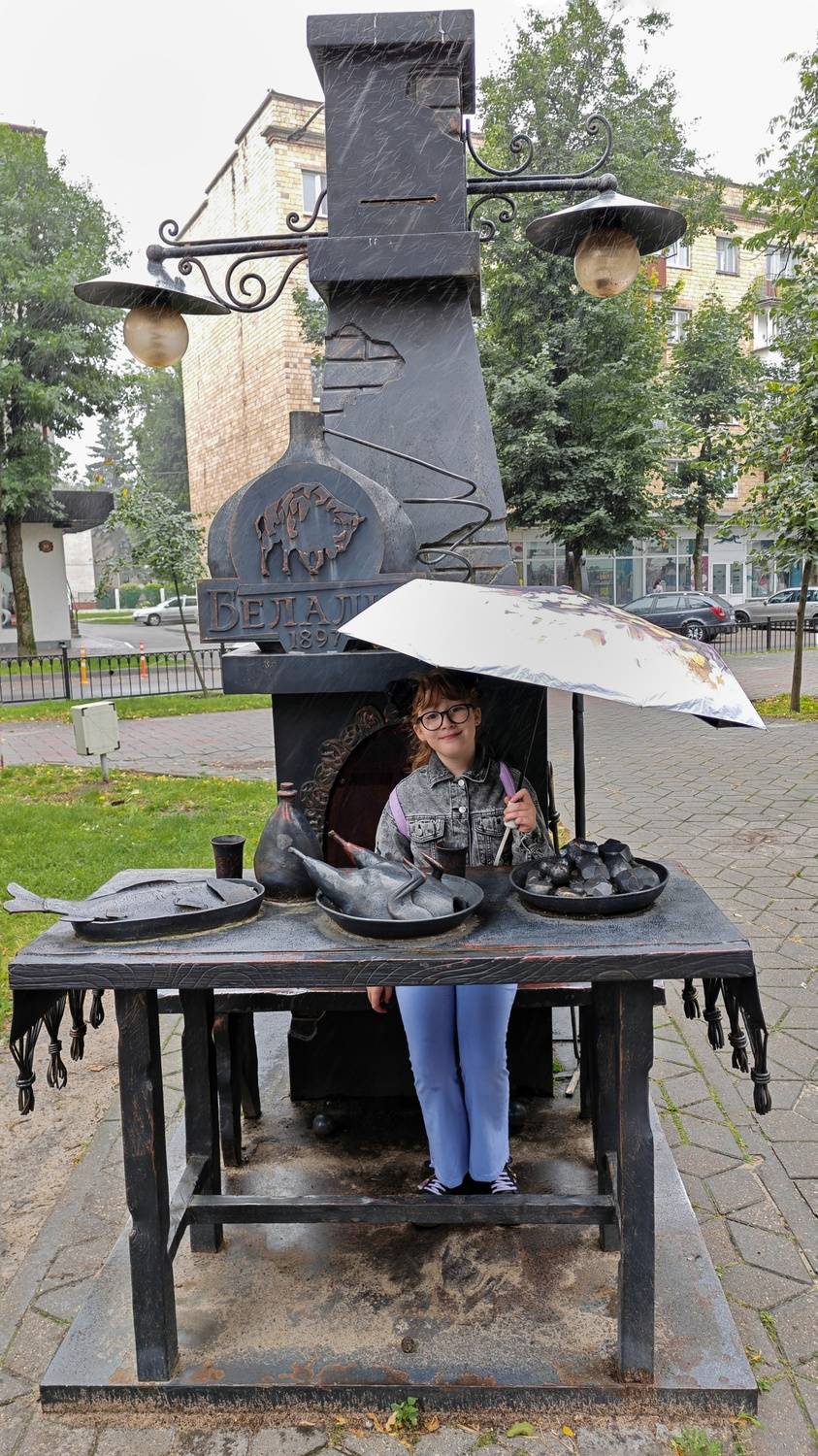 Прогулка по Бресту под дождём.