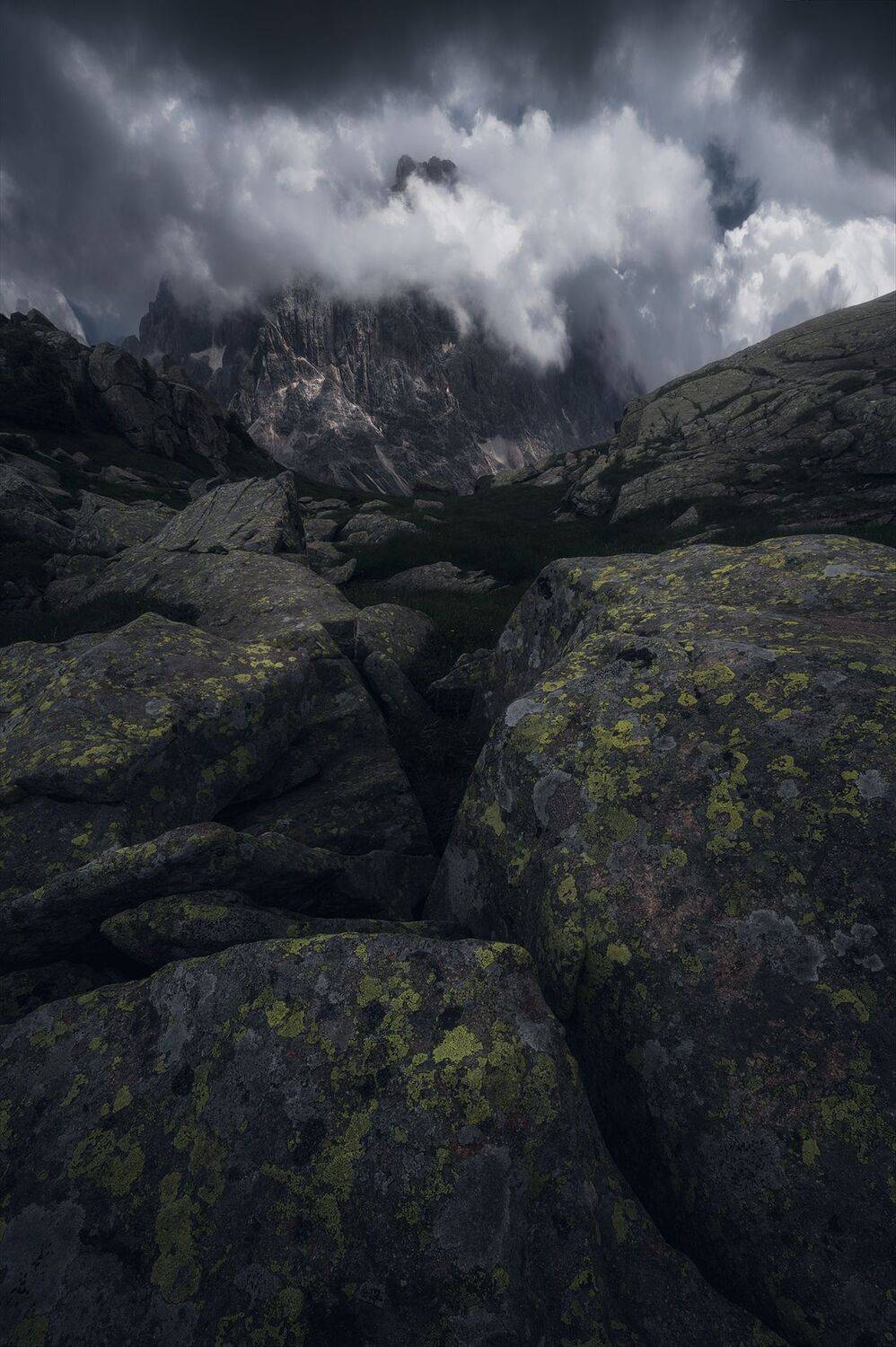 The silence of storm