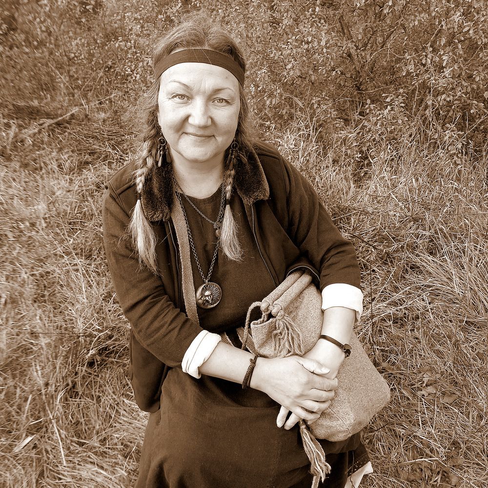 На празднике