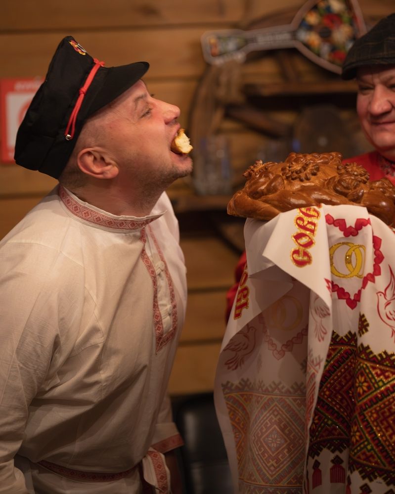 Свадьба в русском стиле