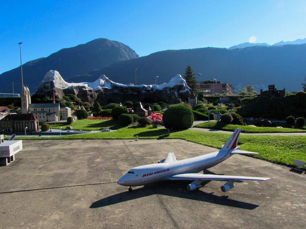 Швейцария в миниатюре в Мелиде.