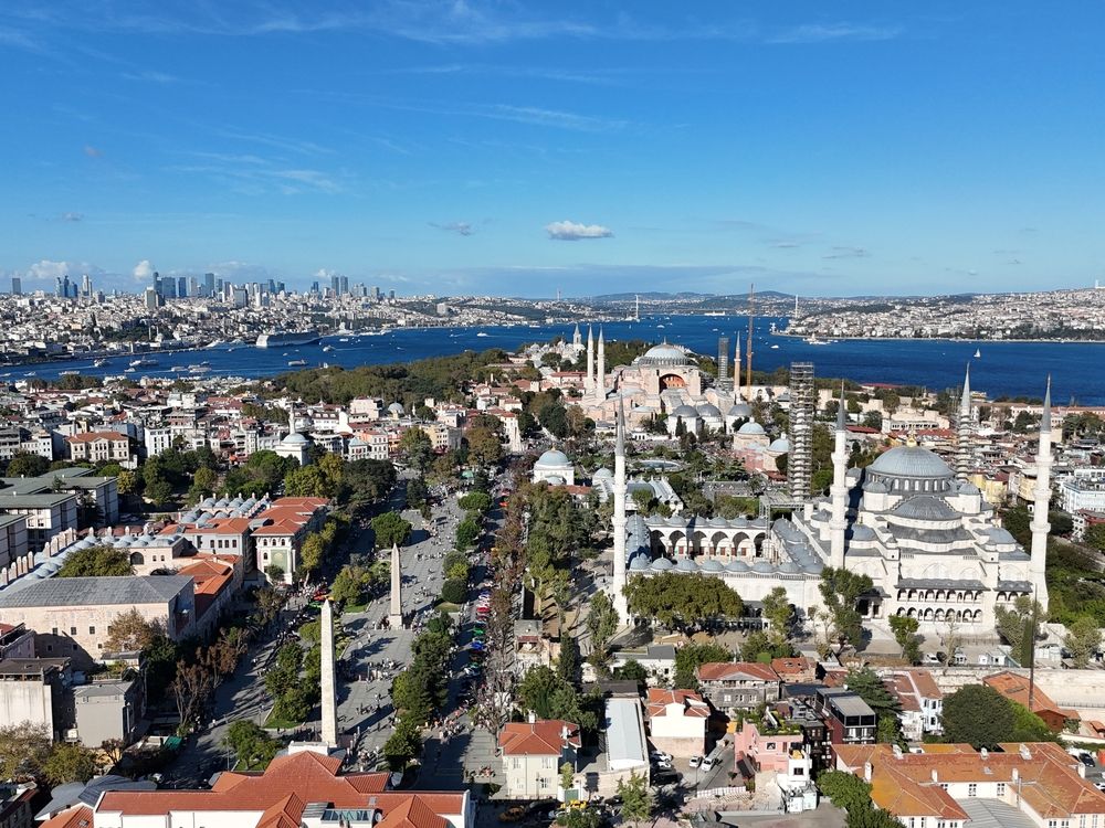 Sultanahmet Square from Above