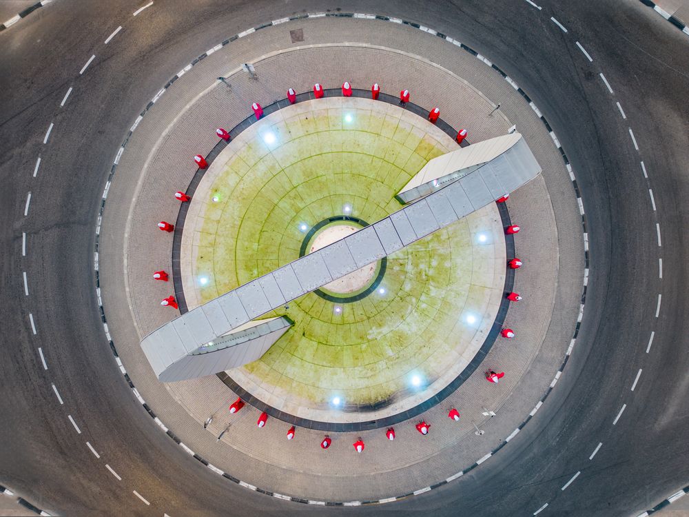 A feminist protest performance