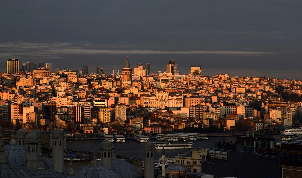 Стамбул вечером