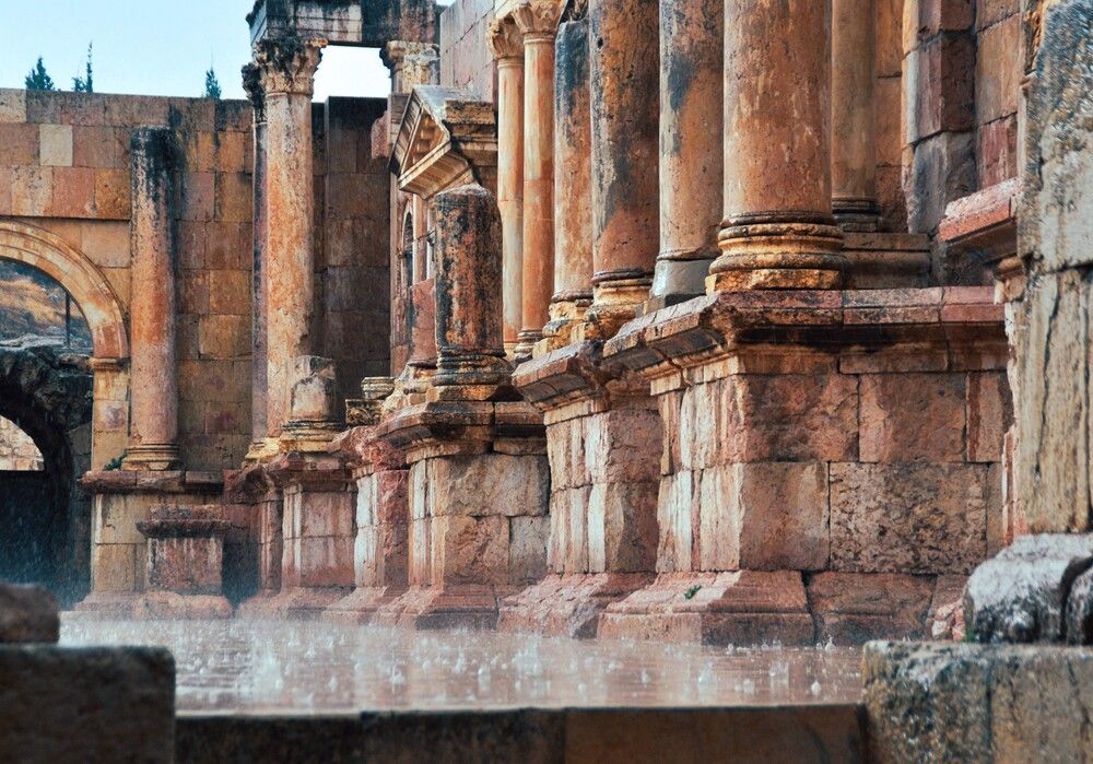 Дождик в Джераше