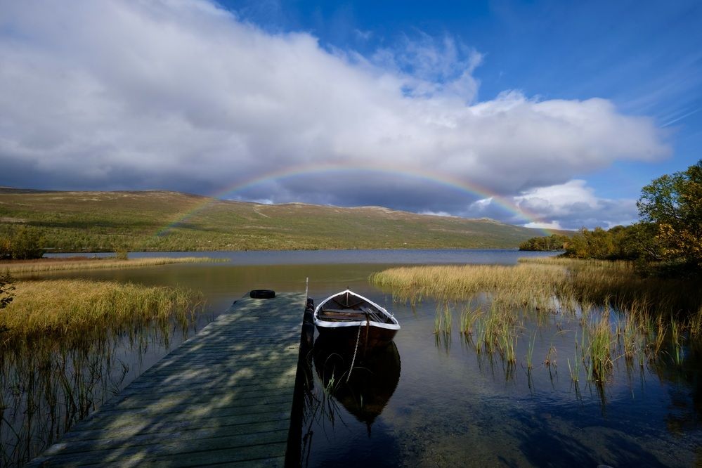 Мостик в осень