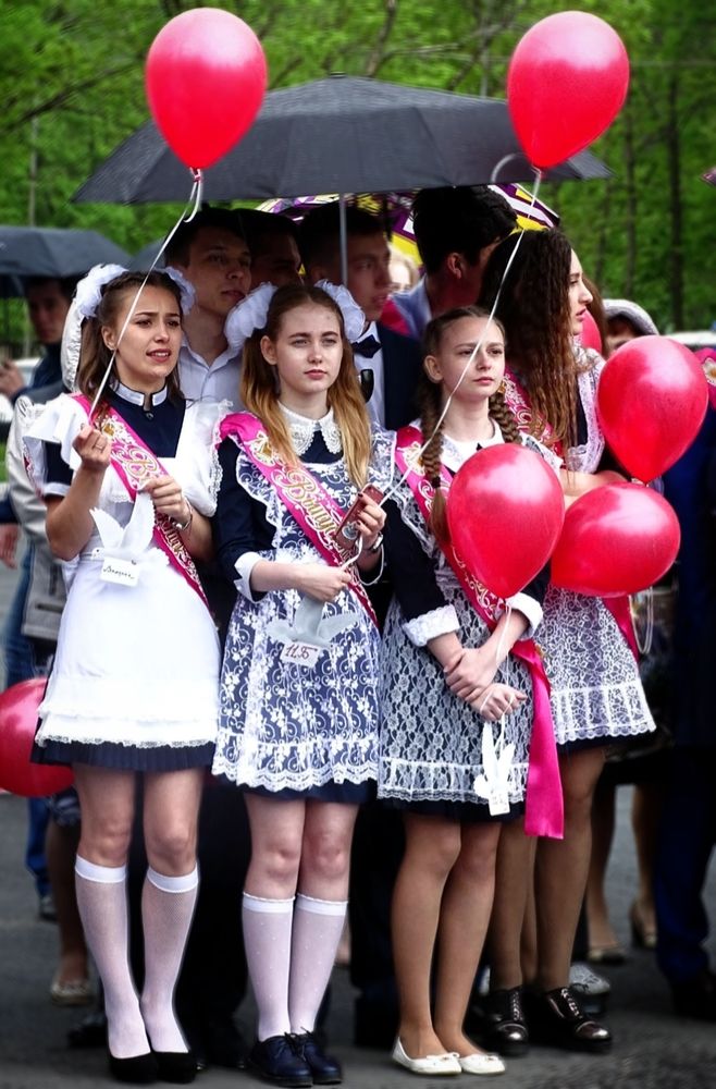 Дождливый выпускной.