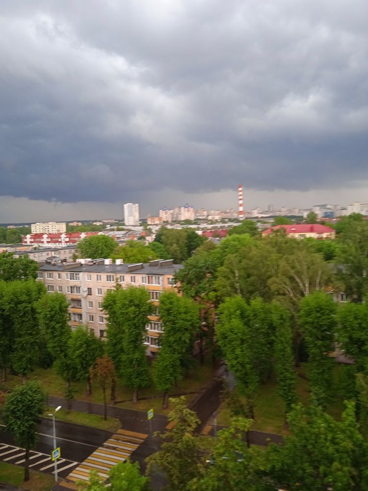 Минск, вид из окна