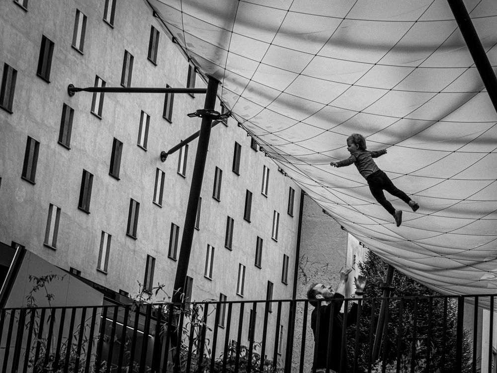 Flying high
