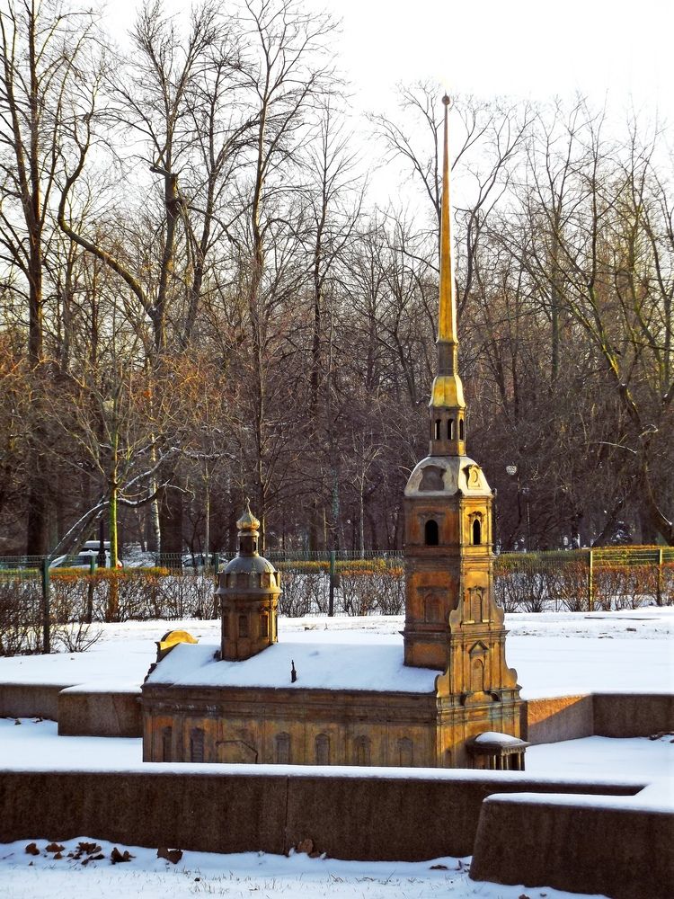 Петропавловский собор в миниатюре