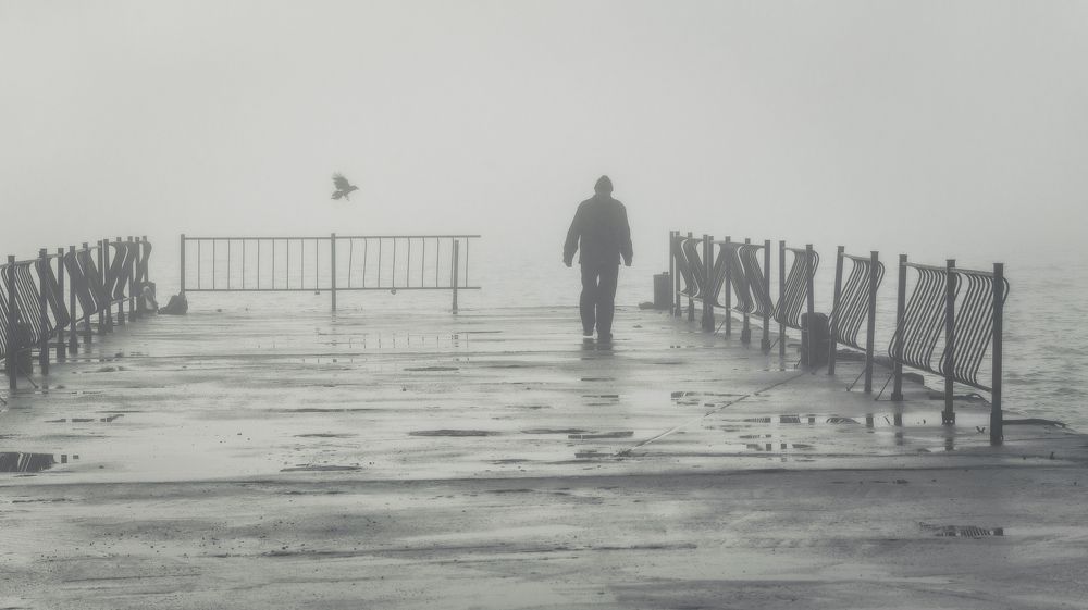 Утро туманное.