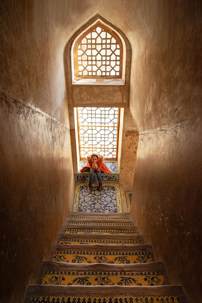 Steps of Light and Flowers