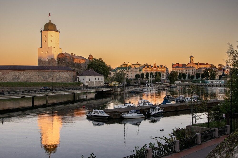 Закат над Выборгом