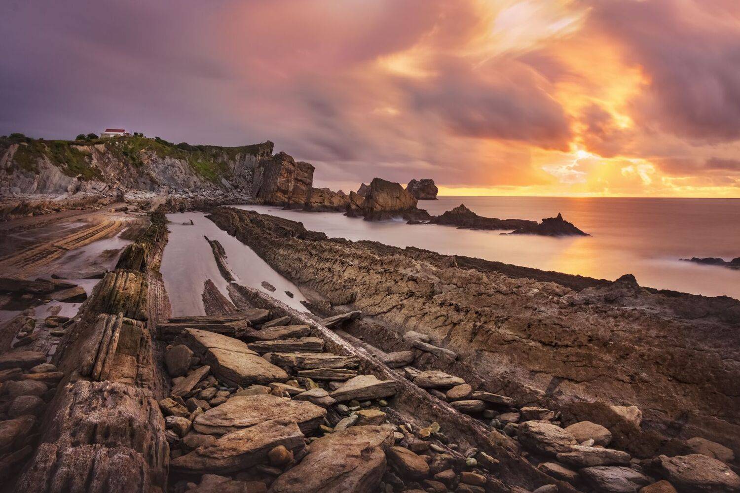 A little before sunset A little before sunset