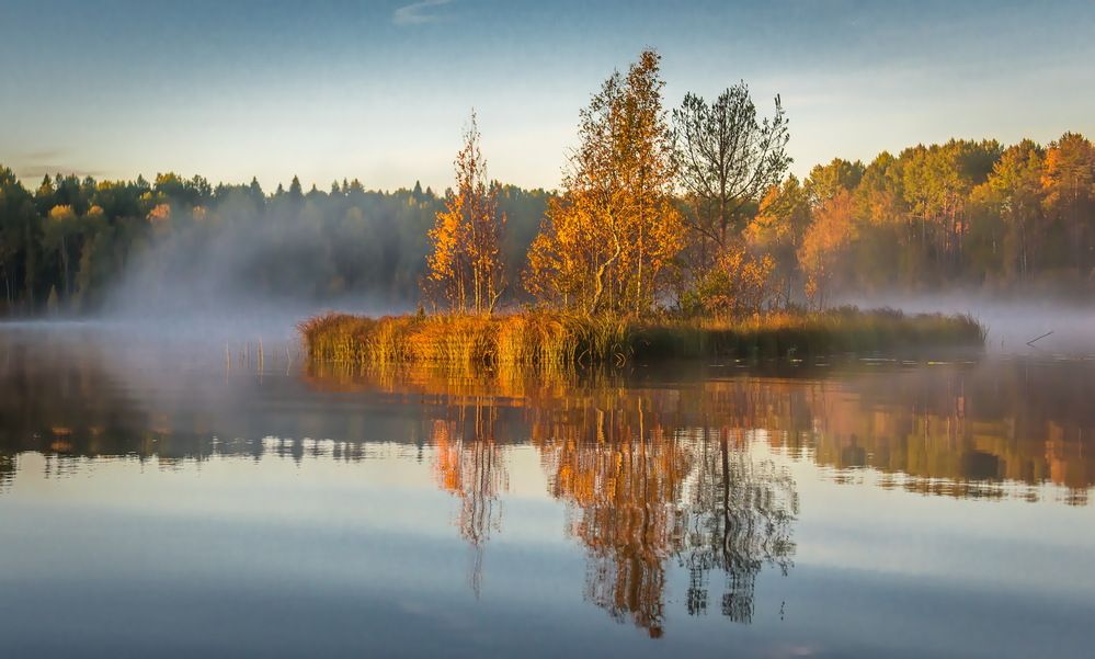 Осенние свечки Карелии.