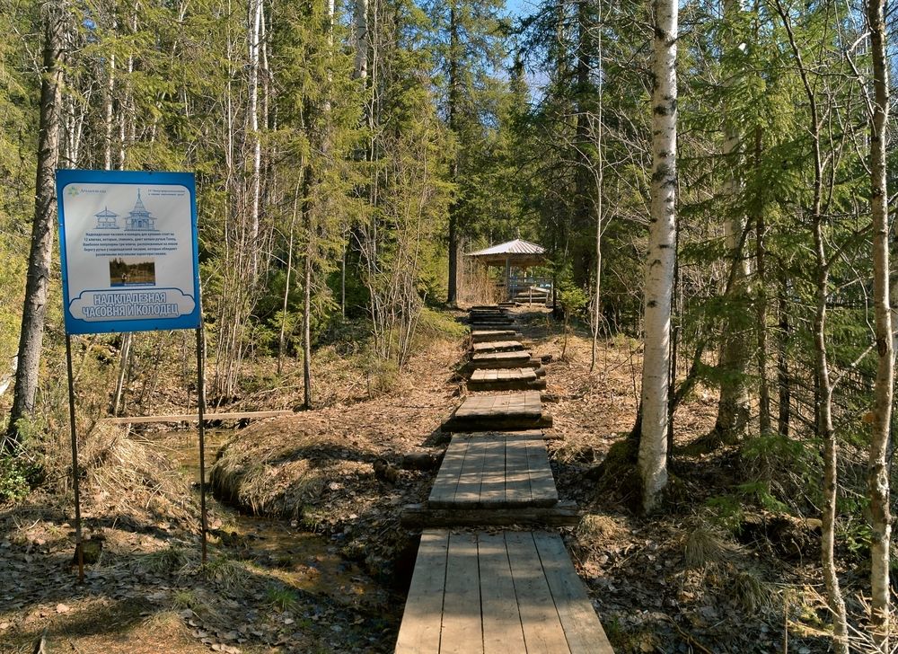 Лестница к источнику