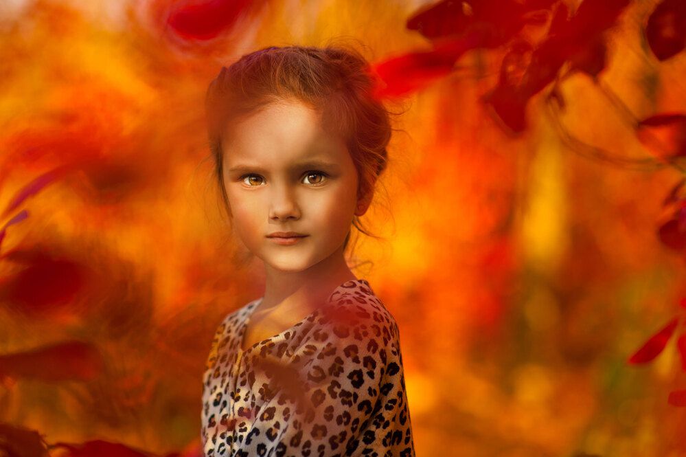 Варвара. Осенний фотопортрет