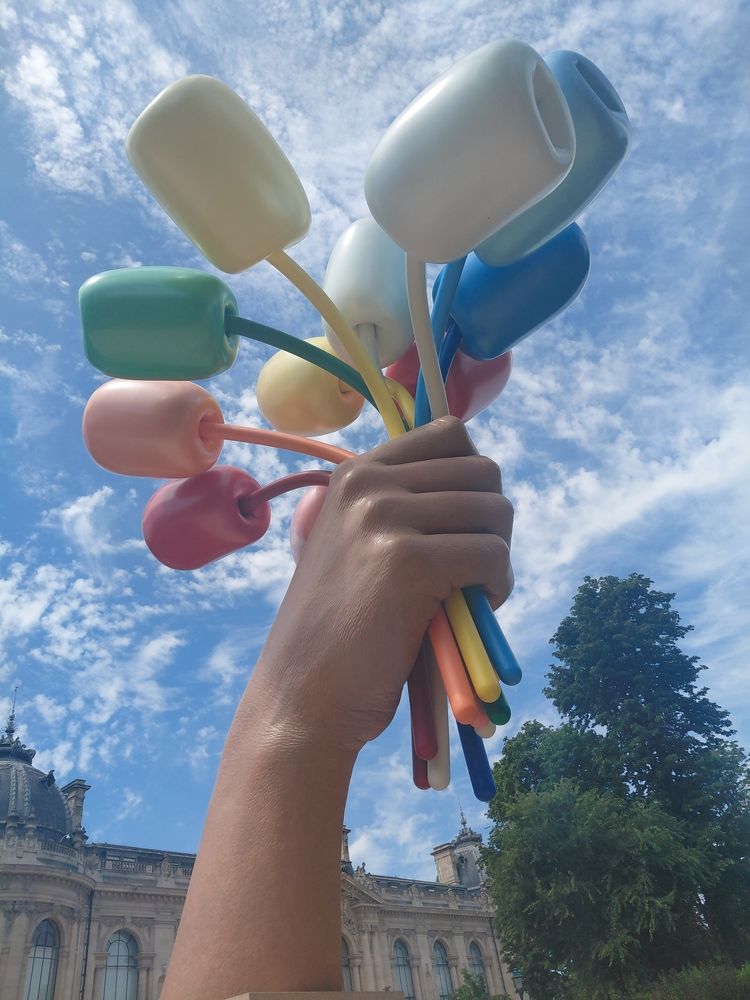 Bouquet of Tulips by Jeff Koons