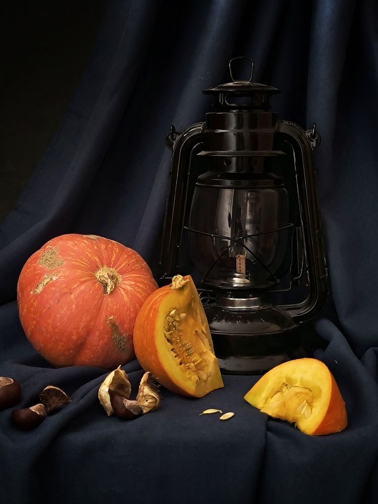 Натюрморт с тыквой