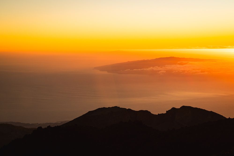 Sunset on Teide