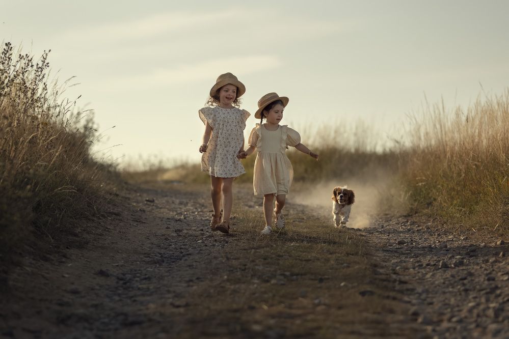 Cheerful company