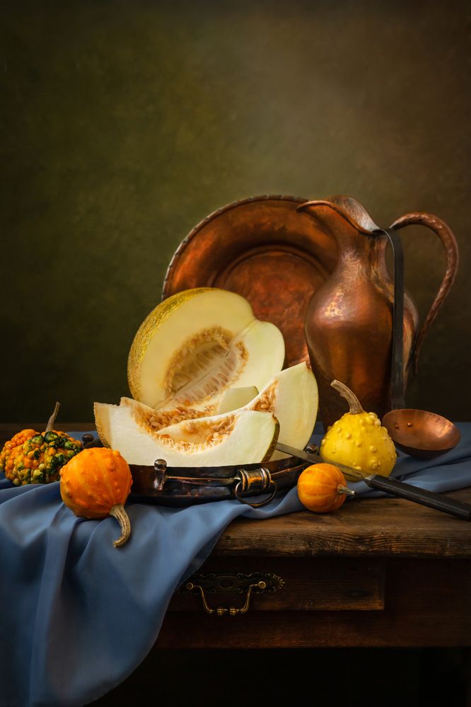 Натюрморт с дыней