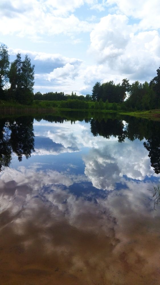 Зеркало озера Саврасово