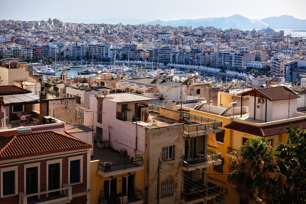 Marina Zeas view from Kastella