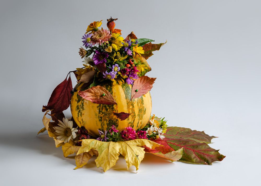 Тыква нарядная!