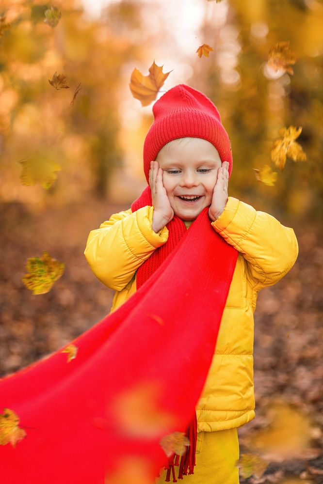 Осень голову вскружила.