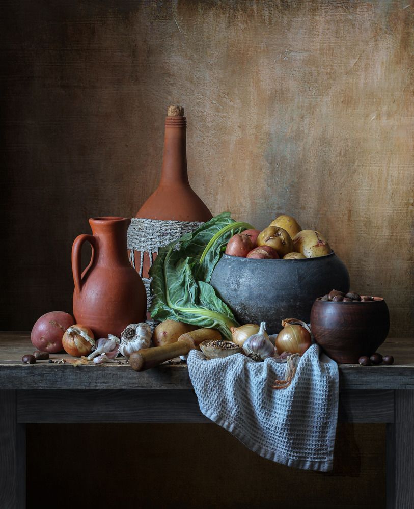 Натюрморт с картофелем!