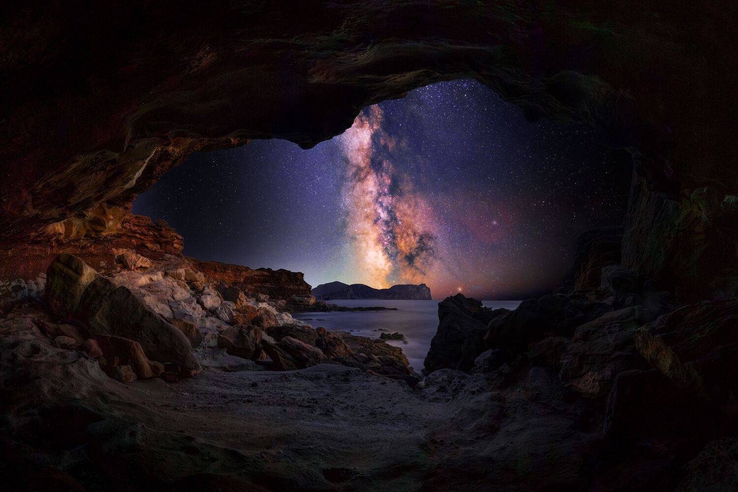 The terrace on the stars