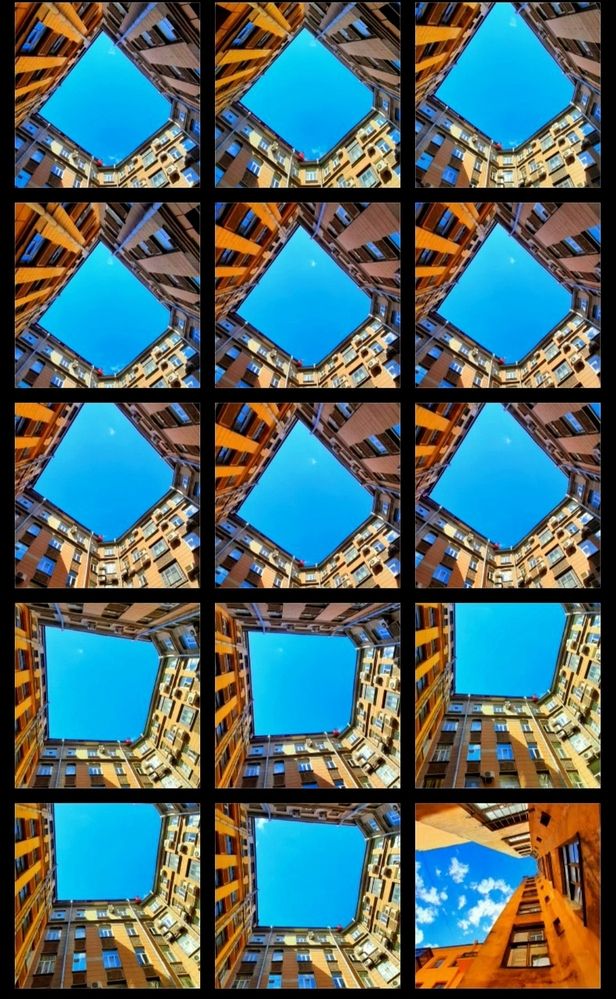 Кап. Кап. Кап. Петербургские колодцы - смотреть надо вверх, а не вниз)))