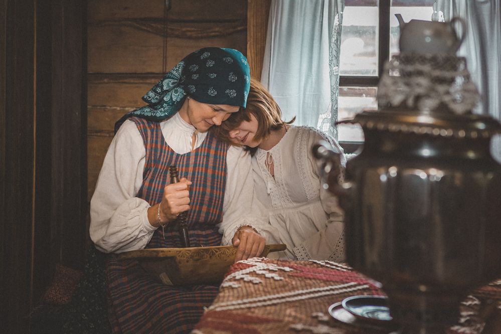 В семье ни без скрипки. Утренняя нежность.